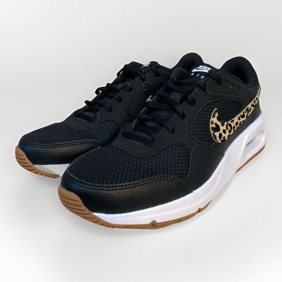 Nike Air Max SC Leopard Swoosh Women's 6 Black Animal Print Sneakers FZ2649-001 - Picture 6 of 9